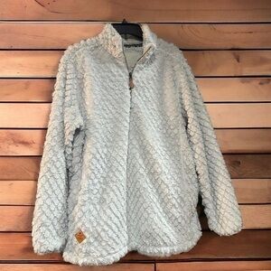 Women’s Simply Southern 3/4 Zip-Up Fleece Pullover - Size Large